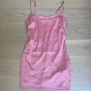 Miss guided pink dress